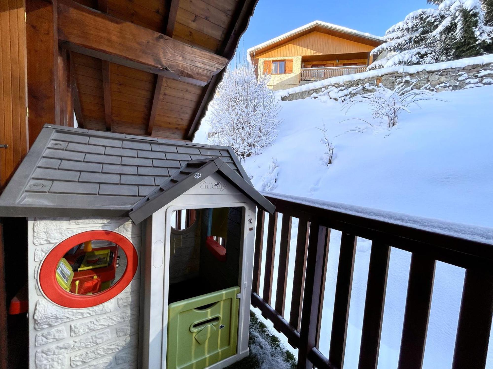 Ferienwohnung Les Combettes De Valloire Exterior foto