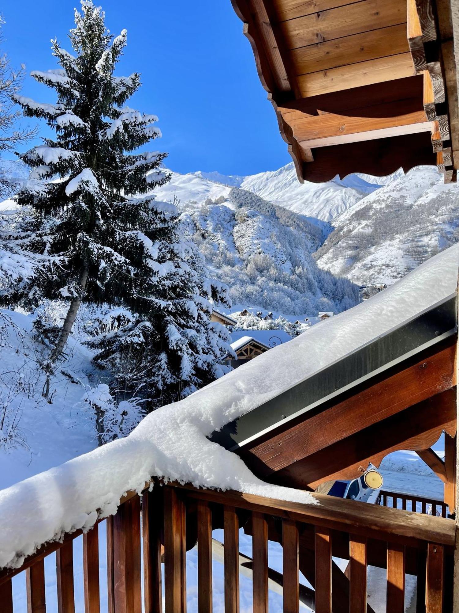 Ferienwohnung Les Combettes De Valloire Exterior foto