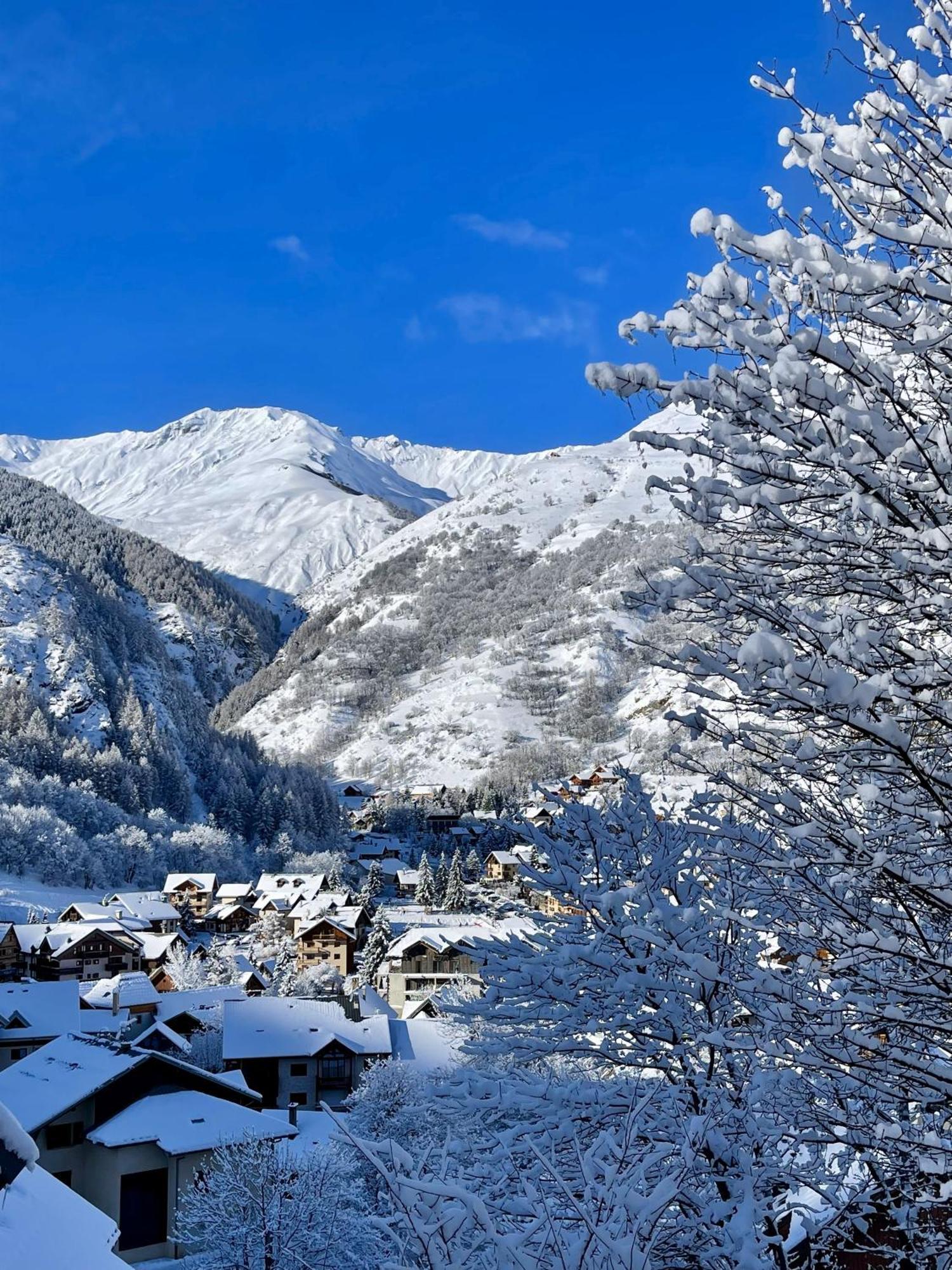 Ferienwohnung Les Combettes De Valloire Exterior foto